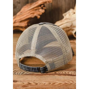 Be Kind Heart Mesh Criss-Cross Baseball Cap - Black