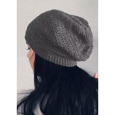 Crochet Casual Bonnet Beanie Hat