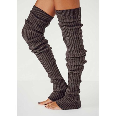 Thickened Warm Thigh-High Knitting Socks