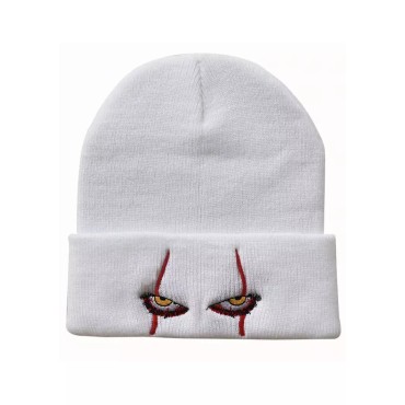 Halloween Horror Clown Eyes Cap