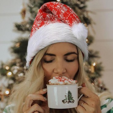 Christmas Snowflake Santa Claus Hat