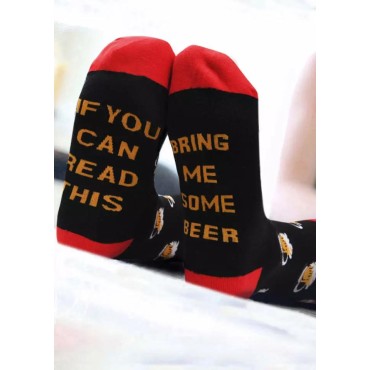 If You Can Red This Please Bring Me Whisky Crew Socks
