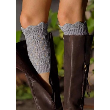 Knitted Leg Warmers Socks