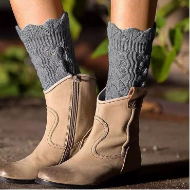 Knitted Leg Warmers Socks