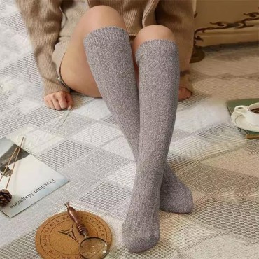 Winter Soft Warm Knee-High Socks