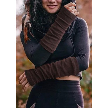Hollow Out Fingerless Gloves