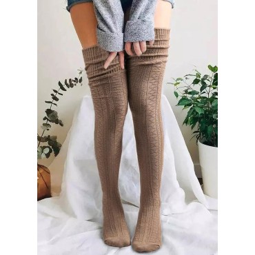 Warm Over Knee Extra Long Socks