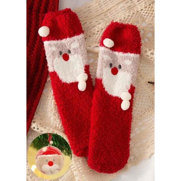 Christmas Warmers Casual Crew Socks