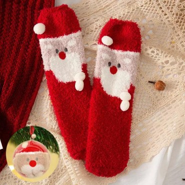 Christmas Warmers Casual Crew Socks