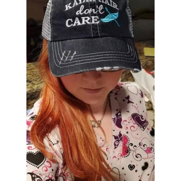 Kayak Hair Don't Care Mesh Criss-Cross Baseball Cap