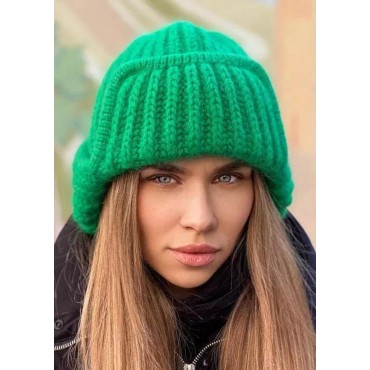 Soft Warm Knitted Beanie Hat with Ear Flaps