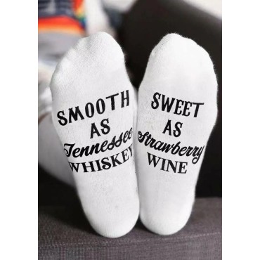 Smooth As Tennessee Whiskey Crew Socks