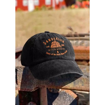 Halloween Home Of The Black Flame Candle Baseball Cap