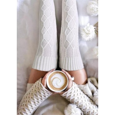 Over Knee Knitted Thickened Socks