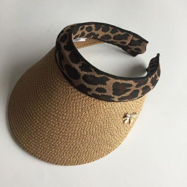 Daisy Embroidery Cotton Empty Top Hat Cycling Visors Hat Fashion Women Breathable Sun Hat Sports Cap Baseball Hat Tennis Cap