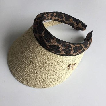 Daisy Embroidery Cotton Empty Top Hat Cycling Visors Hat Fashion Women Breathable Sun Hat Sports Cap Baseball Hat Tennis Cap