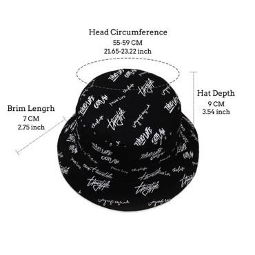 Women Smile Bucket Hat Double Sided Bucket Hat Smiling Face Unisex Fashion Bob Cap Hip Hop Men Summer Cap