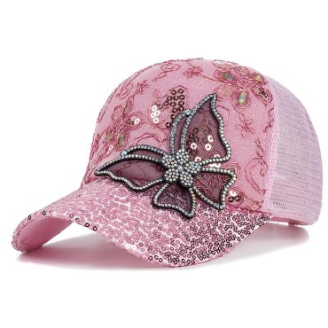 Daisy Embroidery Cotton Empty Top Hat Cycling Visors Hat Fashion Women Breathable Sun Hat Sports Cap Baseball Hat Tennis Cap