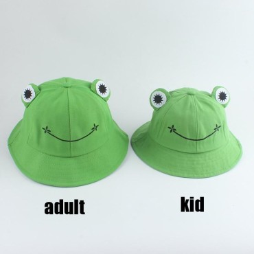 Women Smile Bucket Hat Double Sided Bucket Hat Smiling Face Unisex Fashion Bob Cap Hip Hop Men Summer Cap