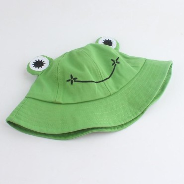 Women Smile Bucket Hat Double Sided Bucket Hat Smiling Face Unisex Fashion Bob Cap Hip Hop Men Summer Cap