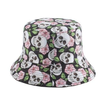 New Fashion Panama Hat Vegetables Pepper Printed Bucket Hat Reversible Fishing Cap Summer Sun Hats For Women Men