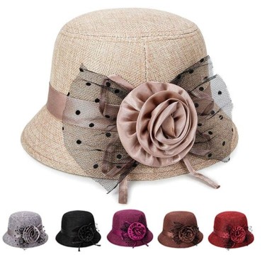 Daisy Embroidery Cotton Empty Top Hat Cycling Visors Hat Fashion Women Breathable Sun Hat Sports Cap Baseball Hat Tennis Cap