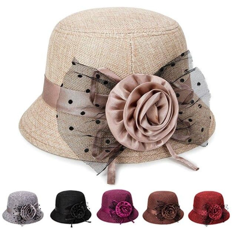 Daisy Embroidery Cotton Empty Top Hat Cycling Visors Hat Fashion Women Breathable Sun Hat Sports Cap Baseball Hat Tennis Cap