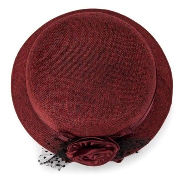 Daisy Embroidery Cotton Empty Top Hat Cycling Visors Hat Fashion Women Breathable Sun Hat Sports Cap Baseball Hat Tennis Cap