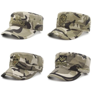 Camouflage Baseball Cap Men Tactical US Army Marines Navy Cap Trucker Flat Caps Men Baseball Camo Cap Bones Snapback