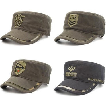 Camouflage Baseball Cap Men Tactical US Army Marines Navy Cap Trucker Flat Caps Men Baseball Camo Cap Bones Snapback