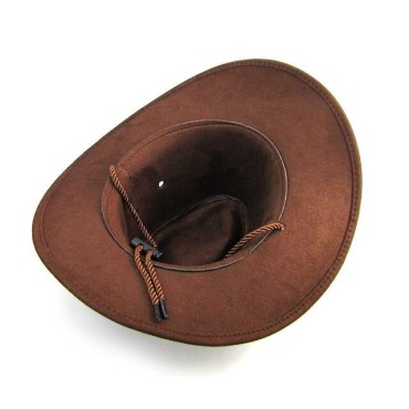 Western Cowboy Hat Suede Cowboy Hat For Gentleman Cowgirl Jazz Cap Gentleman Suede Sombrero Cap