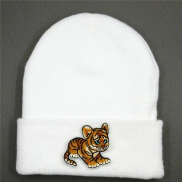 Cotton Cat Shape Thick Knitted Hat Winter Warm Hat Skullies Cap Beanie Hat for Girl and Women