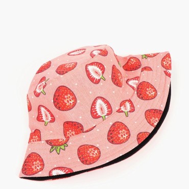 New Cow Print Cute Bucket Hat Reversible Sunscreen Fisherman Hat Summer Panama Sun Hats For Women Men Hip Hop Hat