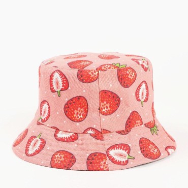 New Cow Print Cute Bucket Hat Reversible Sunscreen Fisherman Hat Summer Panama Sun Hats For Women Men Hip Hop Hat