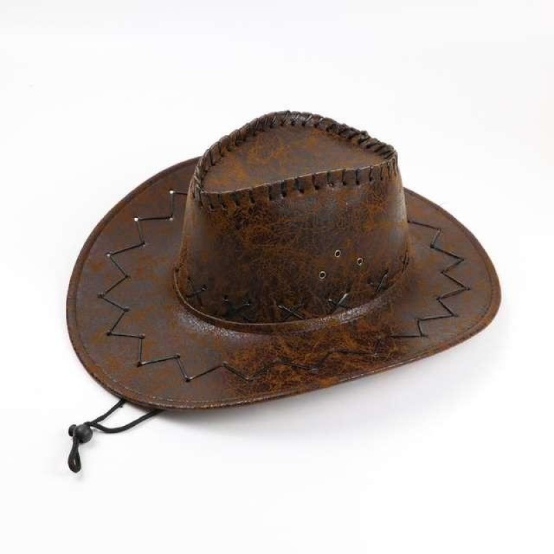 Western Cowboy Hat Suede Cowboy Hat For Gentleman Cowgirl Jazz Cap Gentleman Suede Sombrero Cap