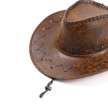 Western Cowboy Hat Suede Cowboy Hat For Gentleman Cowgirl Jazz Cap Gentleman Suede Sombrero Cap