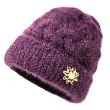 Men’s Hat Unisex Cotton Embroidered Plaid Beret British Retro Stitched Curved Brim Hat