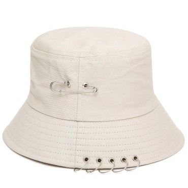 Cotton Cartoon Cat Ears Bucket Hat Fisherman Sun Cap Hats for Women