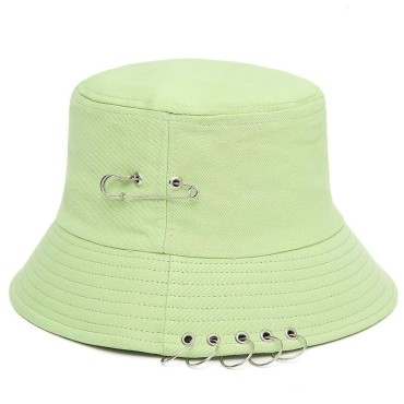 Cotton Cartoon Cat Ears Bucket Hat Fisherman Sun Cap Hats for Women